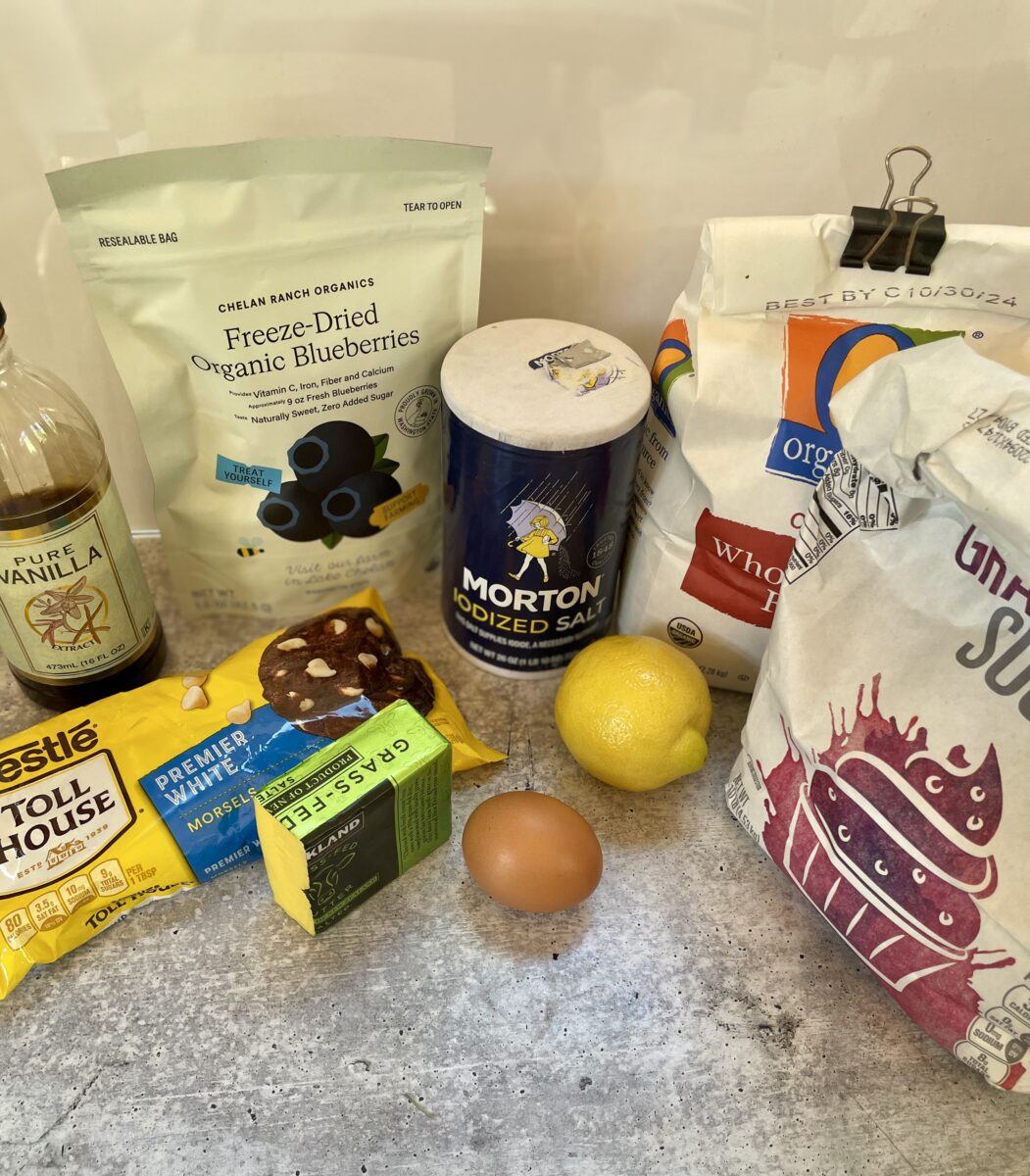 Blueberry Lemon Cookie recipe