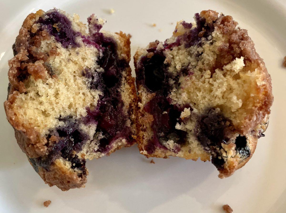 Blueberry muffins